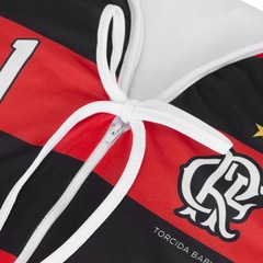 Saída de Maternidade do Flamengo com Macacão e Lacinho Torcida Baby Feminina - Infantil - Foto 8