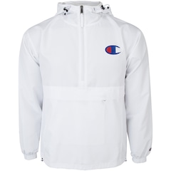 Jaqueta Corta-Vento Champion Packable com Capuz - Masculina - Foto 1