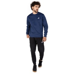 Blusão Nike Sportwear Club Crew BB - Masculino - Foto 4