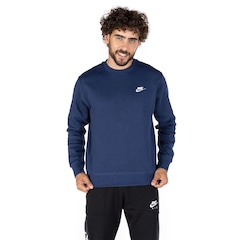 Blusão Nike Sportwear Club Crew BB - Masculino - Foto 2