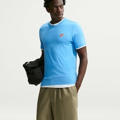 Camiseta Básica Nike Club Logo Pequeno Masculina - Foto 4