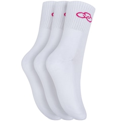 Kit de Meias Cano Médio Olympikus Tripack Unissex - Foto 2