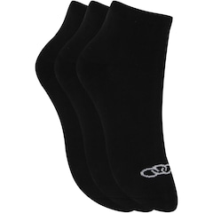 Kit de Meias Olympikus Cano Curto Feminino - Foto 3