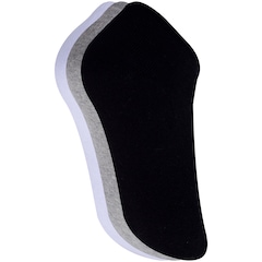 Kit de Meias Invisível Olympikus Tripack com 3 Pares - Adulto - Foto 2