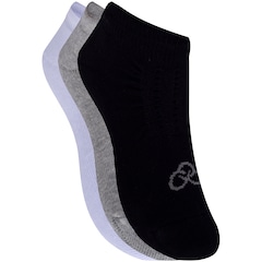 Kit de Meias Invisível Olympikus Tripack com 3 Pares - Adulto - Foto 3