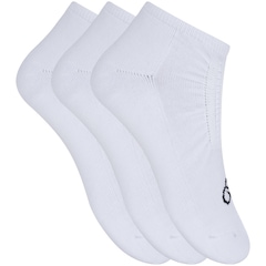 Kit de Meias Invisível Olympikus Tripack Unissex - Foto 1