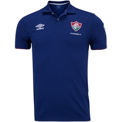 Camisa Polo do Fluminense 2020 Viagem Umbro - Masculina - Foto 1
