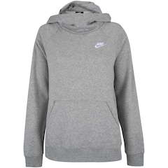 Blusão com Capuz Nike Essential FNL FLC - Feminino - Foto 1
