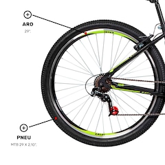 Mountain Bike Caloi Velox - Aro 29 - Câmbio Indexado - Freios V-Brake - Foto 8