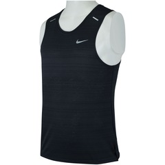 Camiseta Regata Nike Dry Fit Miler Tank - Masculina - Foto 3