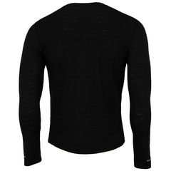 Camiseta Manga Longa Nike Dry Fit Miler - Masculina - Foto 2