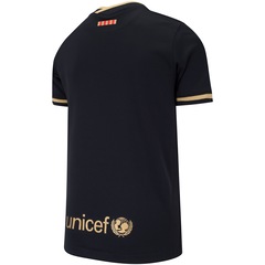 Camisa Barcelona II 20/21 Nike - Infantil - Foto 4