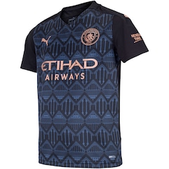 Camisa Manchester City II 20/21 Puma - Juvenil - Foto 3