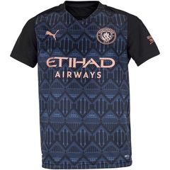 Camisa Manchester City II 20/21 Puma - Juvenil - Foto 1
