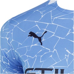 Camisa Manchester City I 20/21 Puma - Masculina - Foto 6