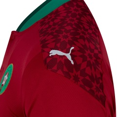 Camisa Seleção Marrocos I 20/21 Puma -  Masculina - Foto 8