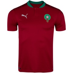 Camisa Seleção Marrocos I 20/21 Puma -  Masculina - Foto 1