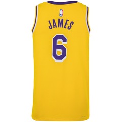 Camiseta Regata Los Angeles Lakers Lebron James Nike - Foto 1