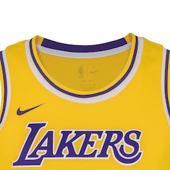 Camiseta Regata Los Angeles Lakers Lebron James Nike - Foto 4