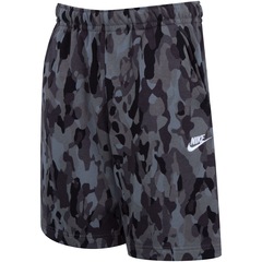 Bermuda Nike Sportwear Club Short FT Camo - Masculina - Foto 1