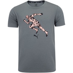 Camiseta Puma Run Graphic - Masculina - Foto 1