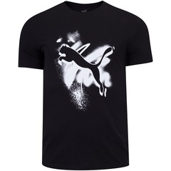 Camiseta Puma Cat Basic Tee - Masculina - Foto 1