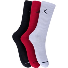 Kit de Meias Cano Alto Nike Everyday Crew com 3 Pares - 39 - 43 - Adulto - Foto 1