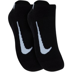 Kit de Meias De Corrida Sapatilha Nike Multplier com 2 Pares - 39 a 43 - Adulto - Foto 3