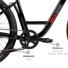Bicicleta Elétrica Caloi E-Vibe Urbam - Aro 27,5 - Motor 350 W - Freios Hidráulico Shimano - Foto 9