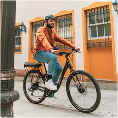 Bicicleta Elétrica Caloi E-Vibe Urbam - Aro 27,5 - Motor 350 W - Freios Hidráulico Shimano - Foto 19