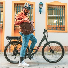 Bicicleta Elétrica Caloi E-Vibe Urbam - Aro 27,5 - Motor 350 W - Freios Hidráulico Shimano - Foto 20