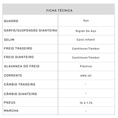 Bicicleta Caloi Power Rex - Aro 16 - Freio Cantilever - Infantil - Foto 8