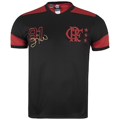 Camiseta do Flamengo Zico Retrô - Masculina - Foto 1