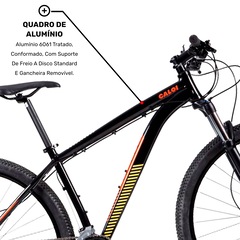 Mountain Bike Caloi Moab - Aro 29 - Freio a Disco Hidráulico - Câmbio Traseiro Shimano Alivio - Foto 4