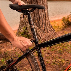 Mountain Bike Caloi Moab - Aro 29 - Freio a Disco Hidráulico - Câmbio Traseiro Shimano Alivio - Foto 12