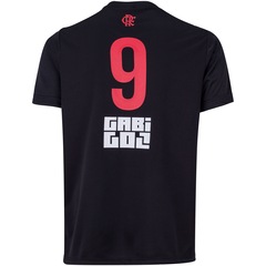 Camiseta do Flamengo Gabigol Listras - Infantil - Foto 2