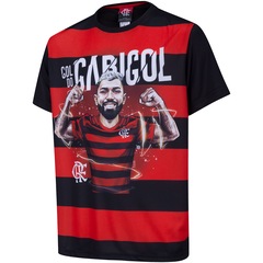 Camiseta do Flamengo Gabigol Listras - Infantil - Foto 3