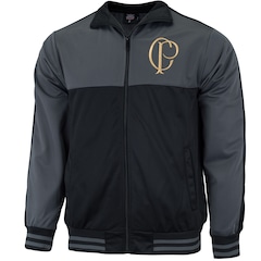 Jaqueta do Corinthians Trilobal Retrô - Masculina - Foto 1
