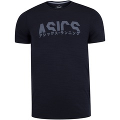 Camiseta Asics Mescla Running 03 Asim178 - Masculina - Foto 1