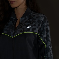 Conjunto de Agasalho ASICS Politricot - Feminino - Foto 8