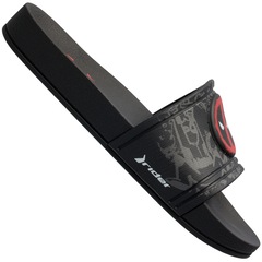 Chinelo Grendene Rider Marvel Deadpool Full 86 - Slide - Infantil - Foto 2
