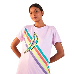 Camiseta Farm Rio Silk Bananas - Feminina - Foto 1
