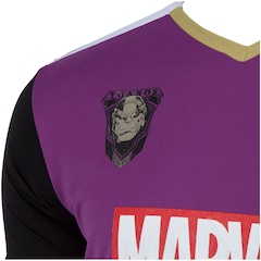 Camiseta Marvel Fardamento Thanos - Masculina - Foto 4