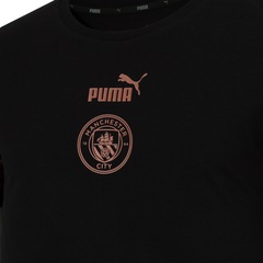 Camiseta Manchester City Puma Culture Tee - Masculina - Foto 6
