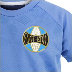 Kit do Grêmio III 2020 Umbro Camisa + Calção - Infantil - Foto 10
