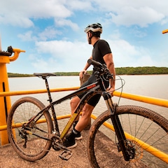 Mountain Bike Caloi Moab Flex - Aro 29 - Freio a Disco Hidráulico - Câmbio Microshift - Foto 9