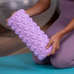 Rolo de Massagem e Liberação Miofascial Acte Sports Diamond - 33cm - Foto 8