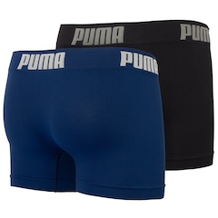 Kit de Cuecas Boxer sem Costura Puma com 2 Unidades - Adulto - Foto 2