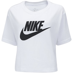 Blusa Cropped Nike Tee Sportswear Essential - Feminina - Foto 1