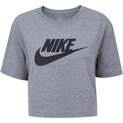 Blusa Cropped Nike Tee Sportswear Essential - Feminina - Foto 1